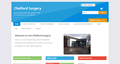 Desktop Screenshot of chelfordsurgery.co.uk