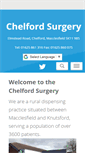 Mobile Screenshot of chelfordsurgery.co.uk